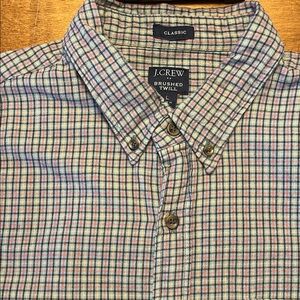 J. Crew Multicolor Plaid Button-Down Shirt